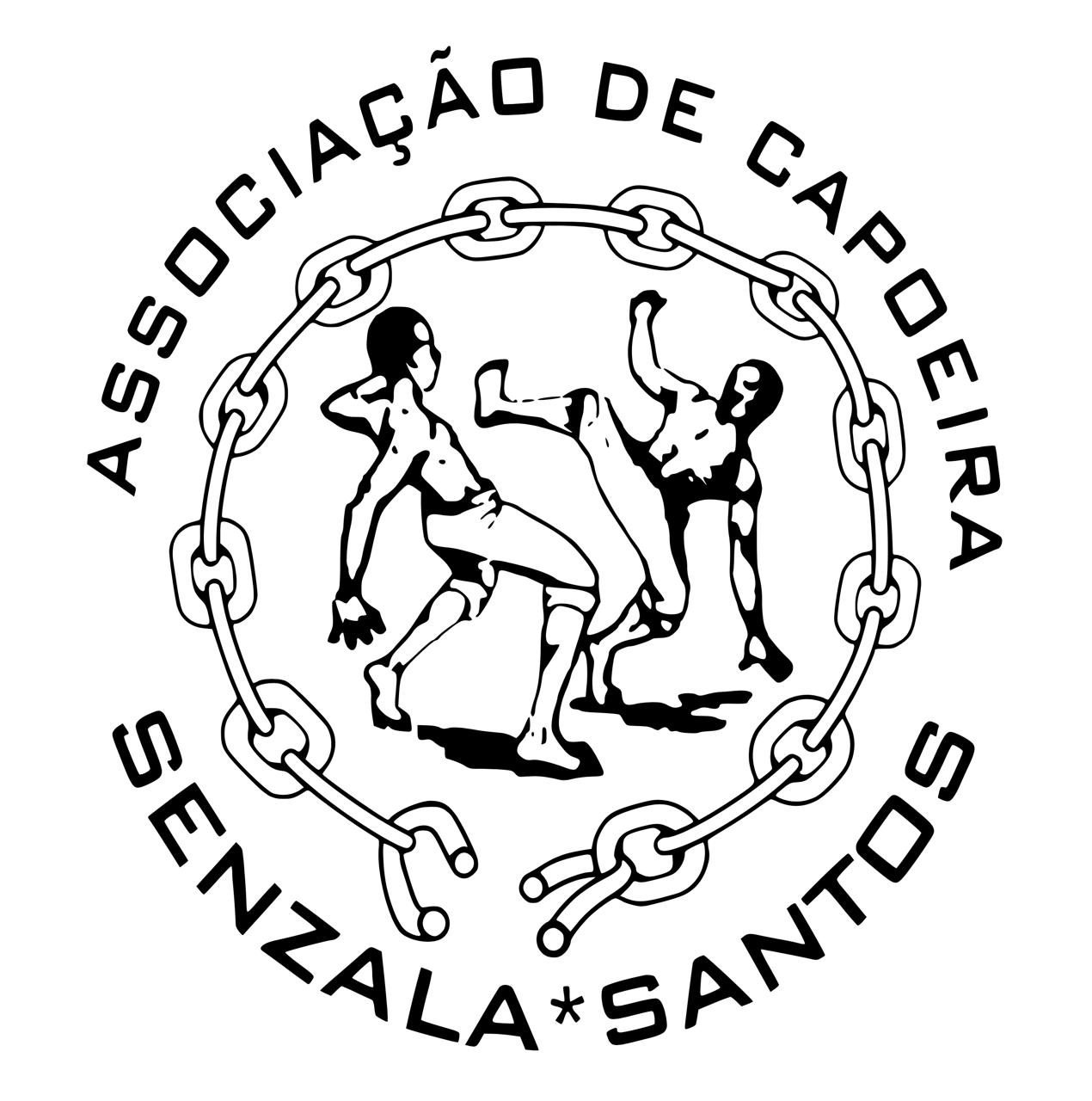 Logo Associação Capoeira Senzala, branche fondatrice, Santos Brésil